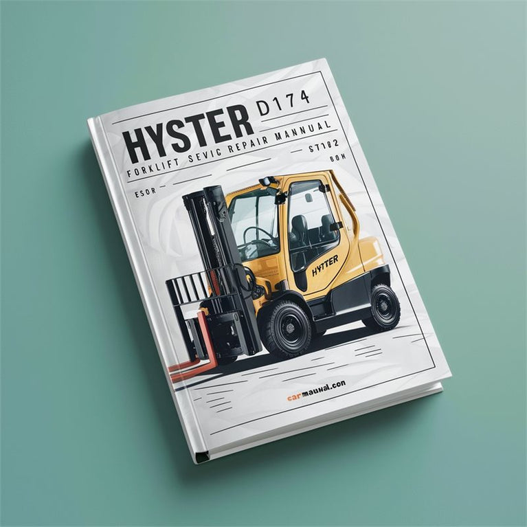 Hyster D174 (R30XMS2) Forklift Service Repair Workshop Manual PDF