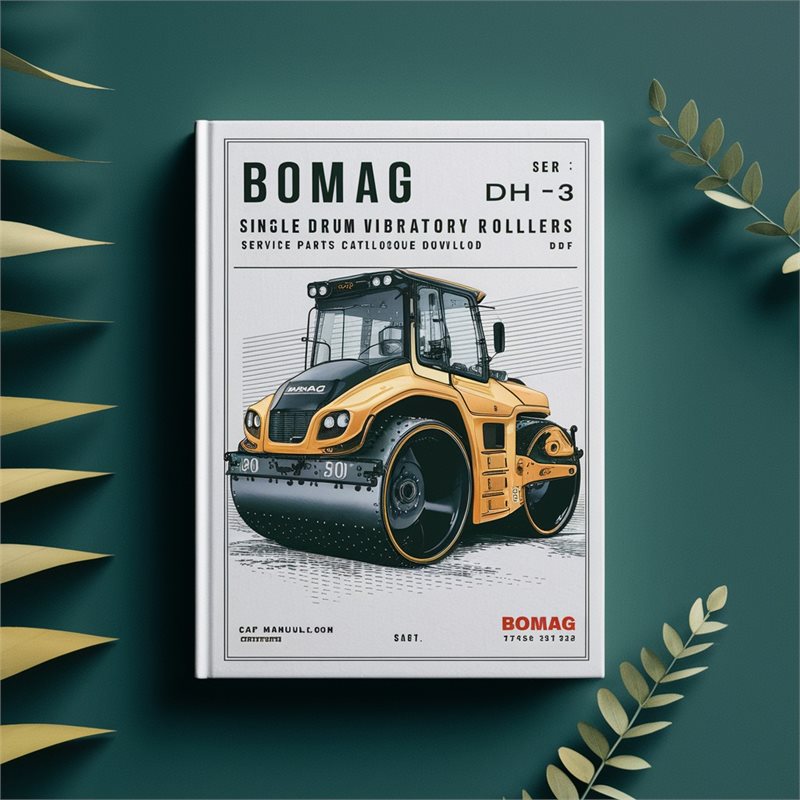 Bomag BW145 DH-3 Single Drum Vibratory Rollers Sn101581291001-101581291002 Parts Catalog PDF