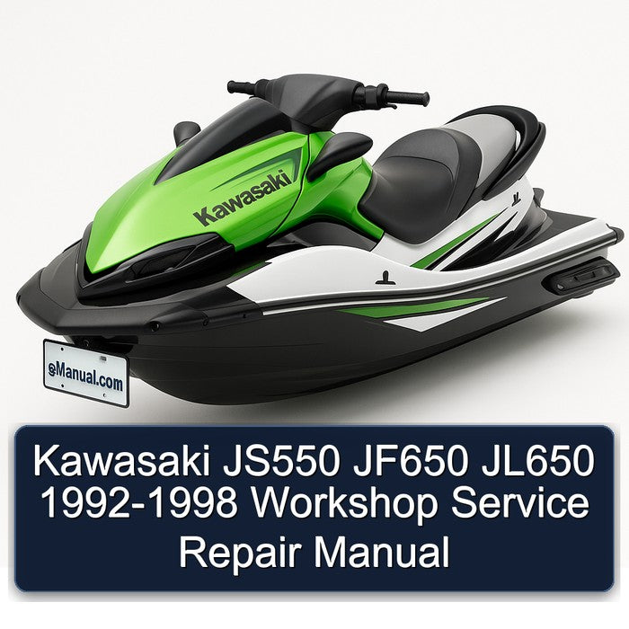 1992-1998 Kawasaki JS550 JF650 JL650 Service Repair Workshop Manual PDF