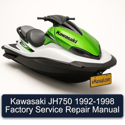 1992-1998 Kawasaki JH750 Service Repair Workshop Manual