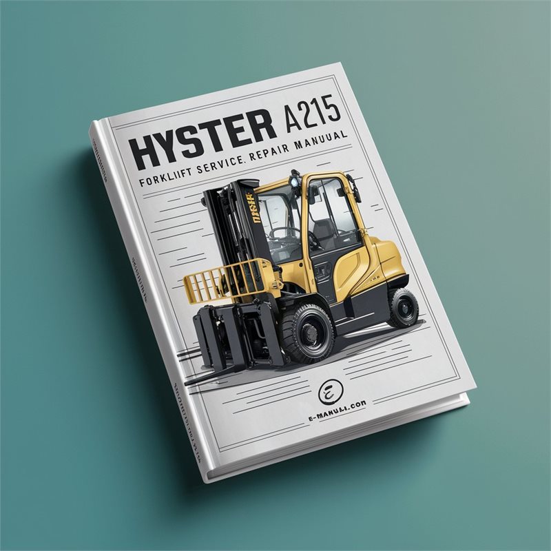 Hyster A215 (W45XT) Forklift Service Repair Workshop Manual PDF