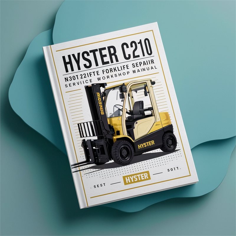 Hyster C210 (N30XMH2) Forklift Service Repair Workshop Manual PDF