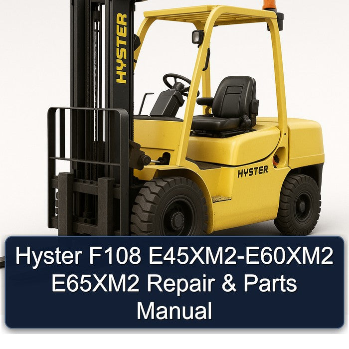 Hyster F108 E45xm2-e60xm2 E65xm2 Parts Catalog PDF