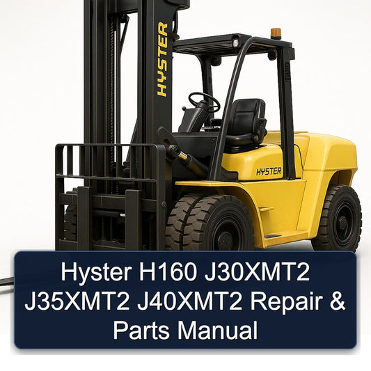 Hyster H160 J30xmt2 J35xmt2 J40xmt2 Parts Catalog