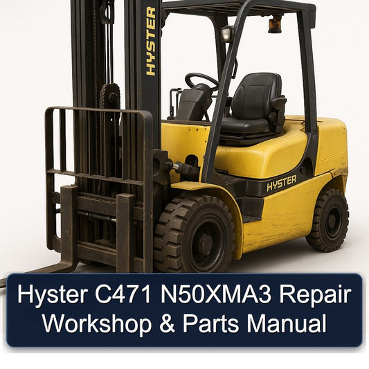 Hyster C471 N50xma3 Parts Catalog