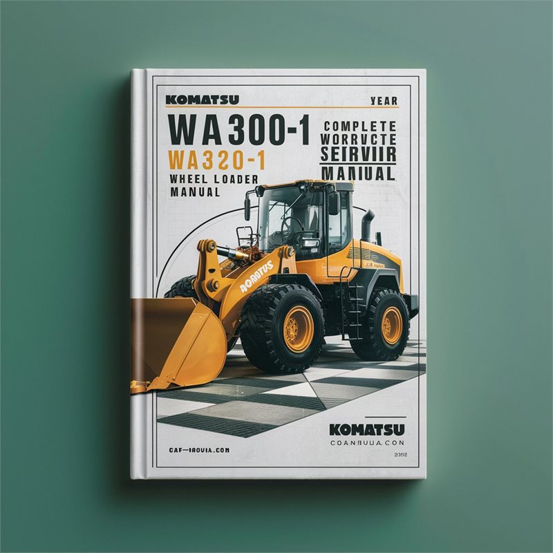Komatsu WA300-1 WA320-1 Wheel Loader Service Repair Workshop Manual PDF