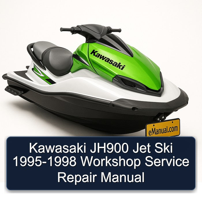 1995-1998 Kawasaki JH900 Jet Ski Service Repair Workshop Manual PDF