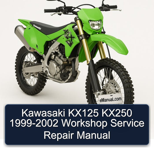 1999-2002 Kawasaki KX Series KX125 KX250 Service Repair Workshop Manual
