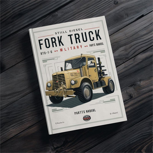 Still Diesel Fork Truck Type R70-16 Military: R7074 BW Parts Catalog