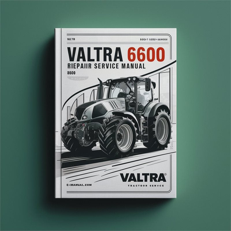 Valtra 6600 Tractor Service Repair Workshop Manual PDF