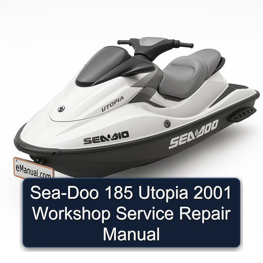 2001 SEA-DOO 185 Utopia Service Repair Workshop Manual