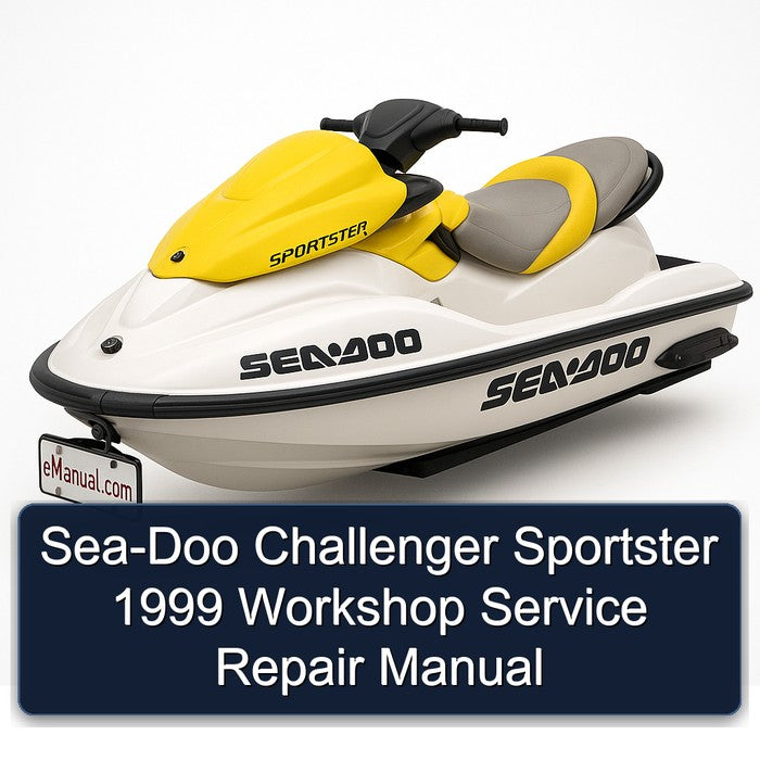 1999 SEA-DOO Challenger Sportster Service Repair Workshop Manual PDF