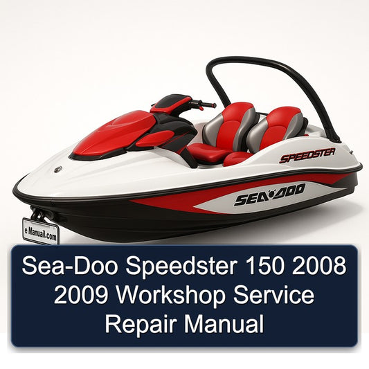 2008-2009 SEA-DOO Speedster 150 Service Repair Workshop Manual