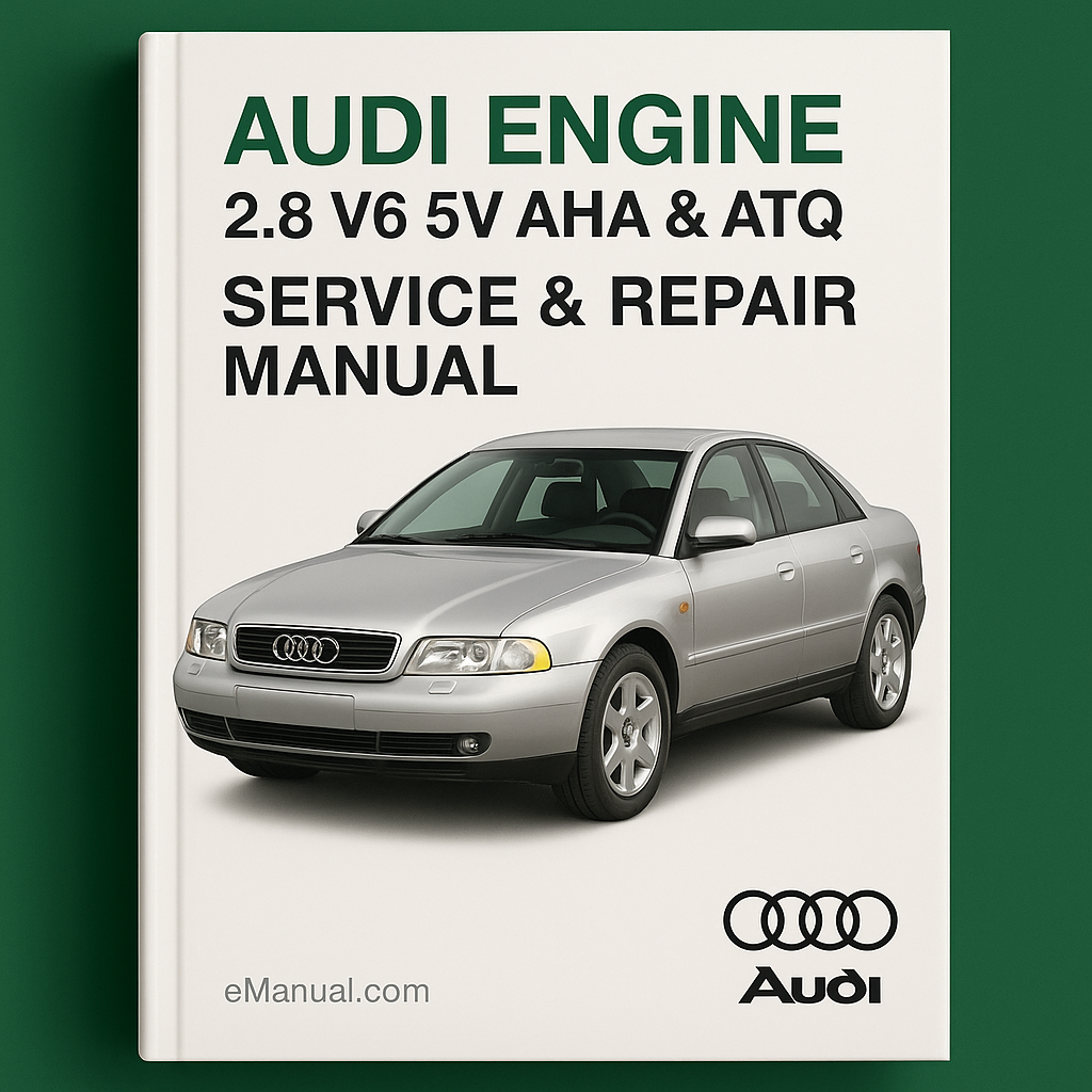 Audi Engine 2.8 V6 5V AHA & ATQ Service Repair Manual