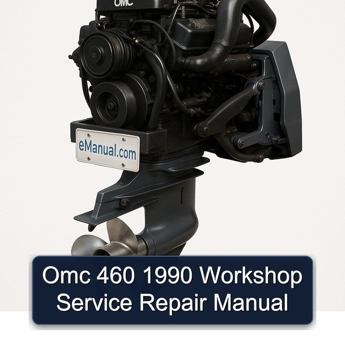 1990 Omc 460 Service Repair Workshop Manual