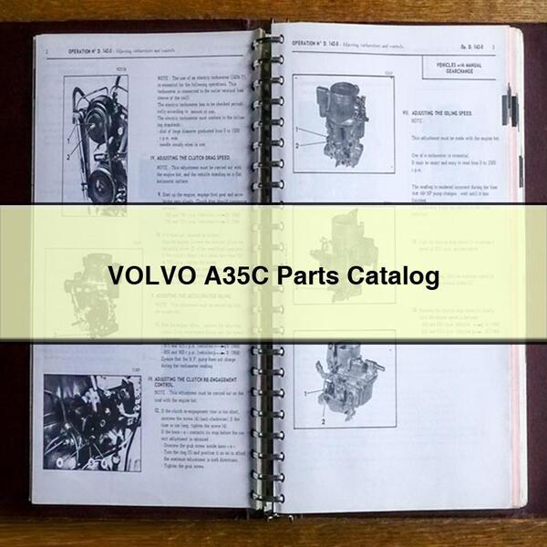 Volvo A35C Parts Catalog PDF