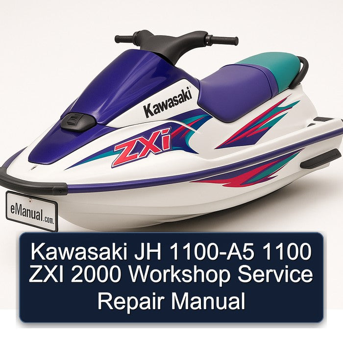 2000 Kawasaki JH 1100-A5 1100 ZXI Service Repair Workshop Manual PDF