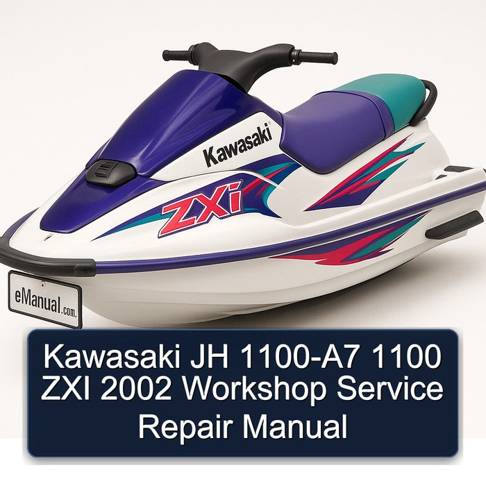 2002 Kawasaki JH 1100-A7 1100 ZXI Service Repair Workshop Manual PDF