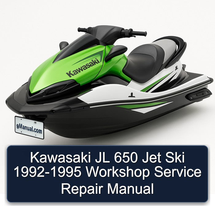 1992-1995 Kawasaki JL 650 Jet Ski Service Repair Workshop Manual
