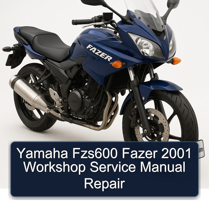2001 Yamaha Fazer FZS600 Service Repair Workshop Manual PDF