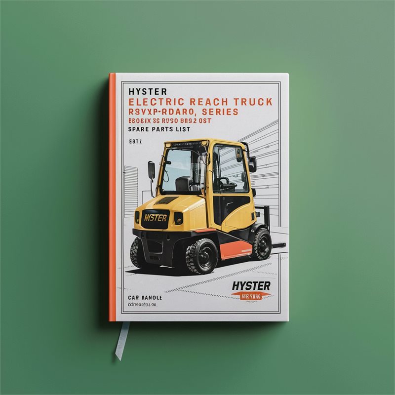 Hyster Electric Reach Truck G118 Series: R30xm2 R30xma2 R30xmf2 Spare Parts Catalog PDF