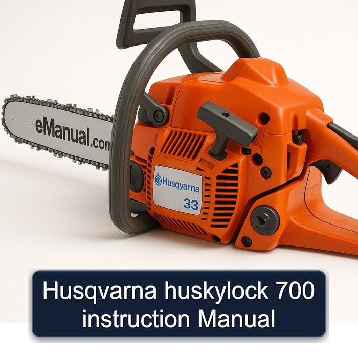 Husqvarna Huskylock 700 Instruction Service Repair Workshop Manual PDF