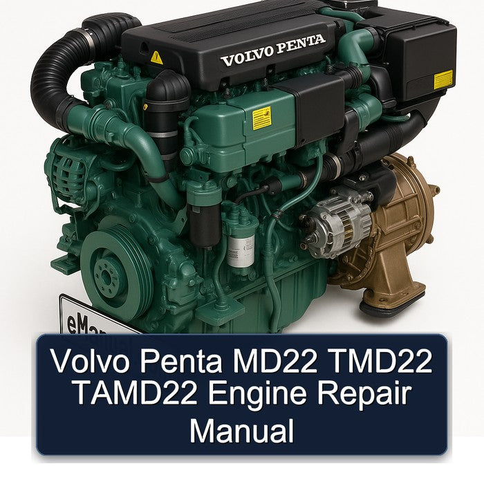 Volvo Penta MD22 TMD22 Tamd22 Engine Service Repair Workshop Manual PDF