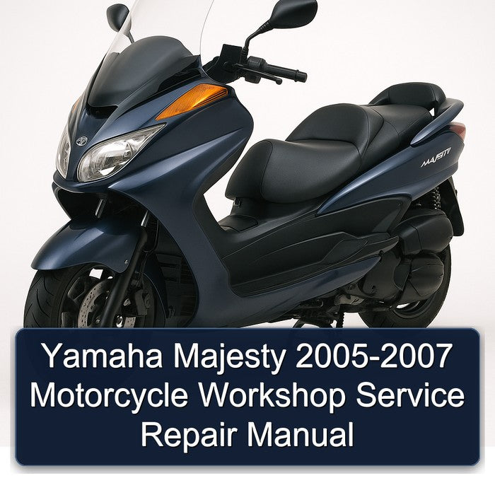2005-2007 Yamaha Majesty Motorcycle Service Repair Workshop Manual PDF