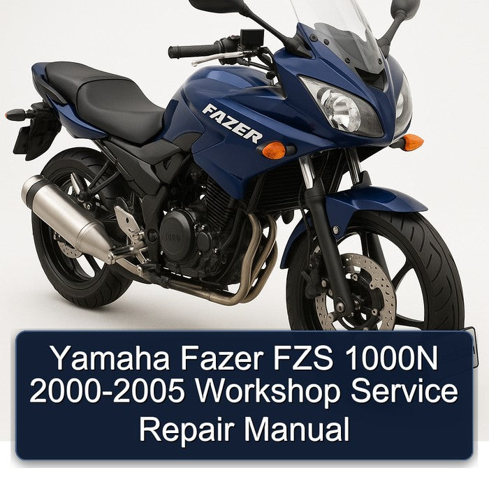 2000-2005 Yamaha Fazer FZS 1000N Service Repair Workshop Manual PDF