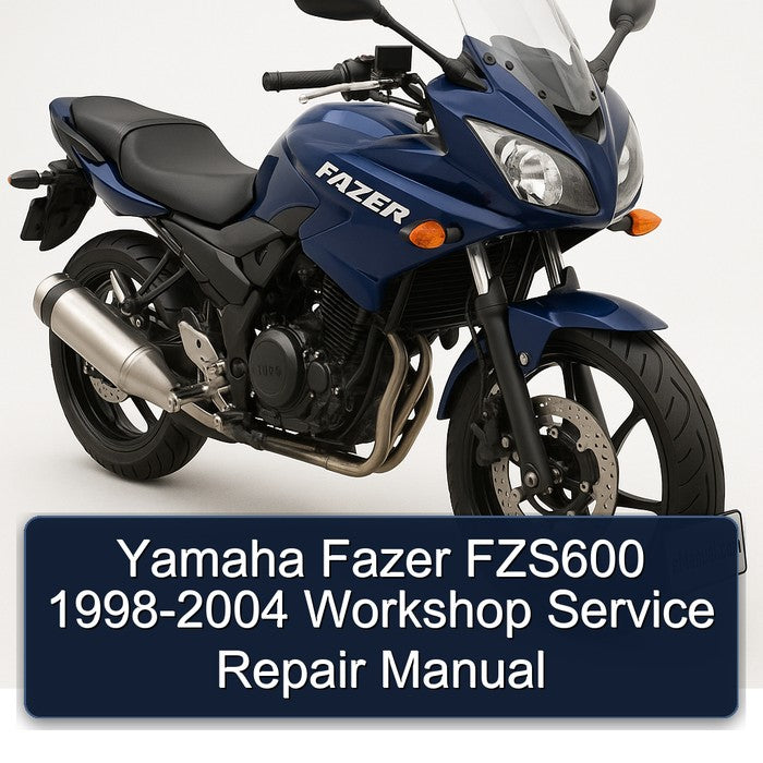 1998-2004 Yamaha Fazer FZS600 Service Repair Workshop Manual PDF