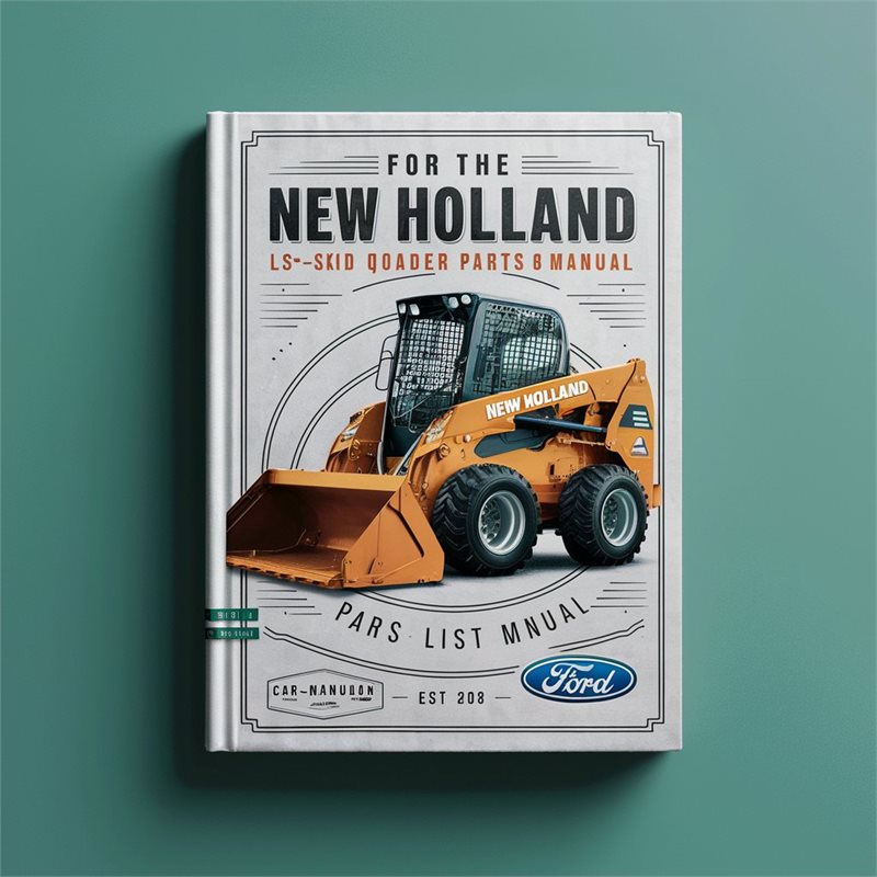 Ford New Holland Ls180.b Skid Steer Loader Parts Catalog PDF