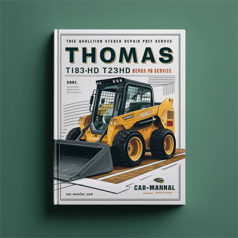 Thomas T183HD T233HD Skid Steer Loader Service Repair Workshop Manual PDF