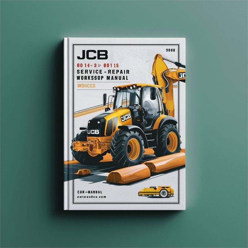 JCB 801.4 801.5 801.6 Excavator Service Repair Workshop Manual PDF