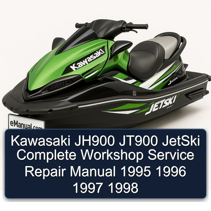 1995-1998 Kawasaki JH900 JT900 Jetski Service Repair Workshop Manual PDF