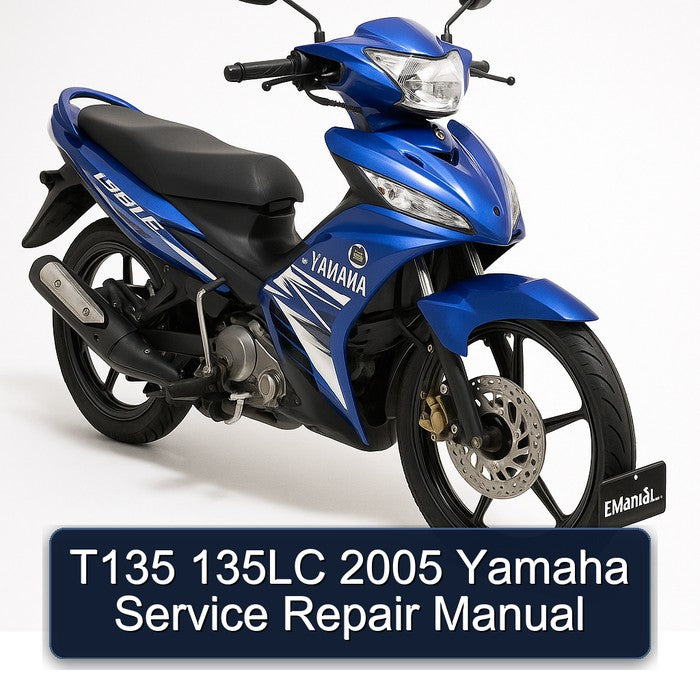 2005 Yamaha 135LC T135 Service Repair Workshop Manual PDF