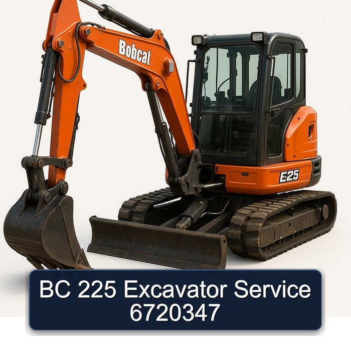 BC 225 Excavator 6720347 Service Repair Workshop Manual PDF