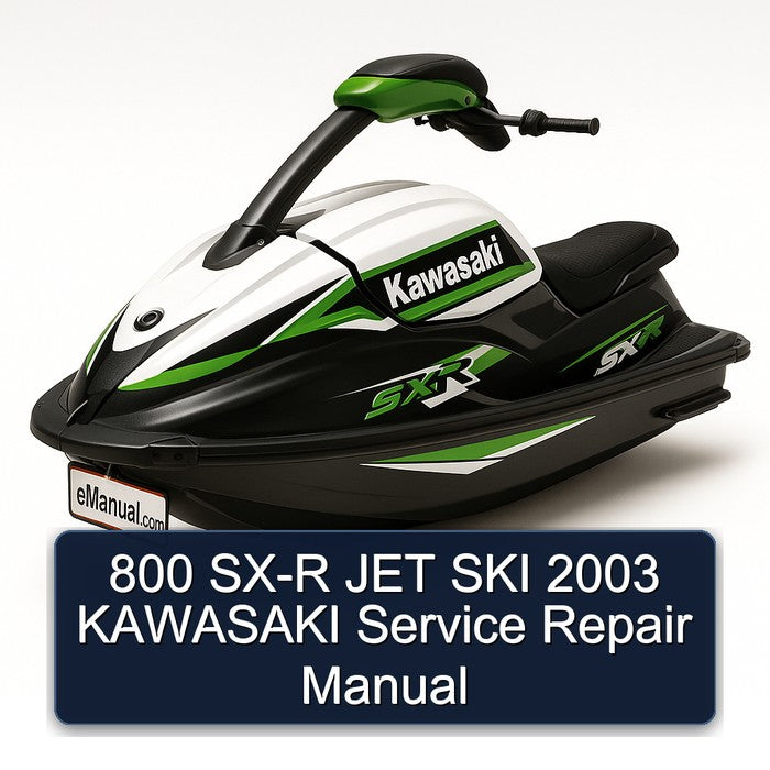 2003 800 SX-R JET SKI Kawasaki Service Repair Workshop Manual PDF