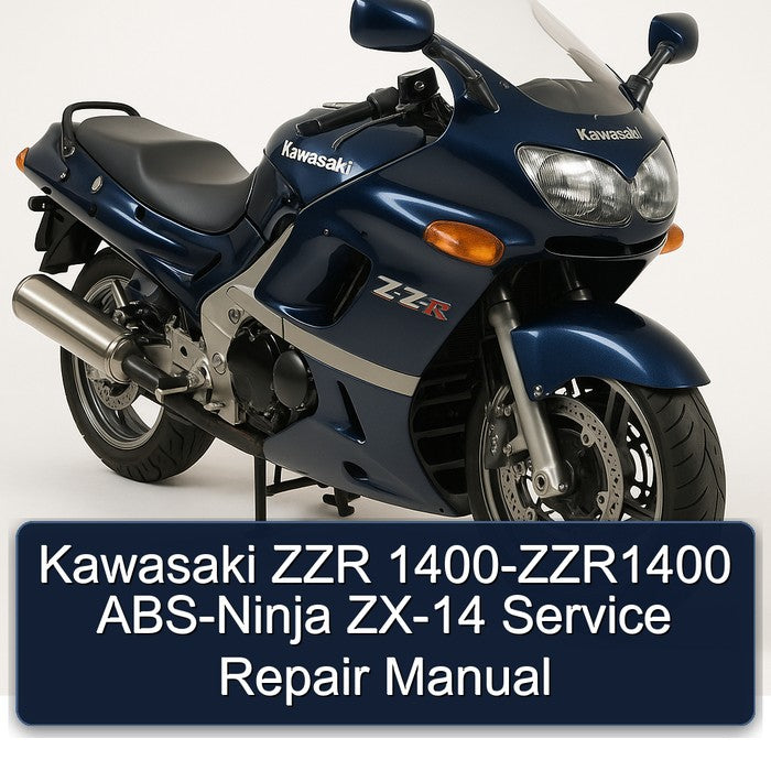 Kawasaki Ninja ZZR 1400-zzr1400 Abs- ZX-14 Service Repair Workshop Manual PDF
