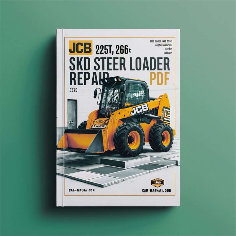 JCB 225 225T 260 260T 280 Skid Steer Loader Service Repair Workshop Manual PDF
