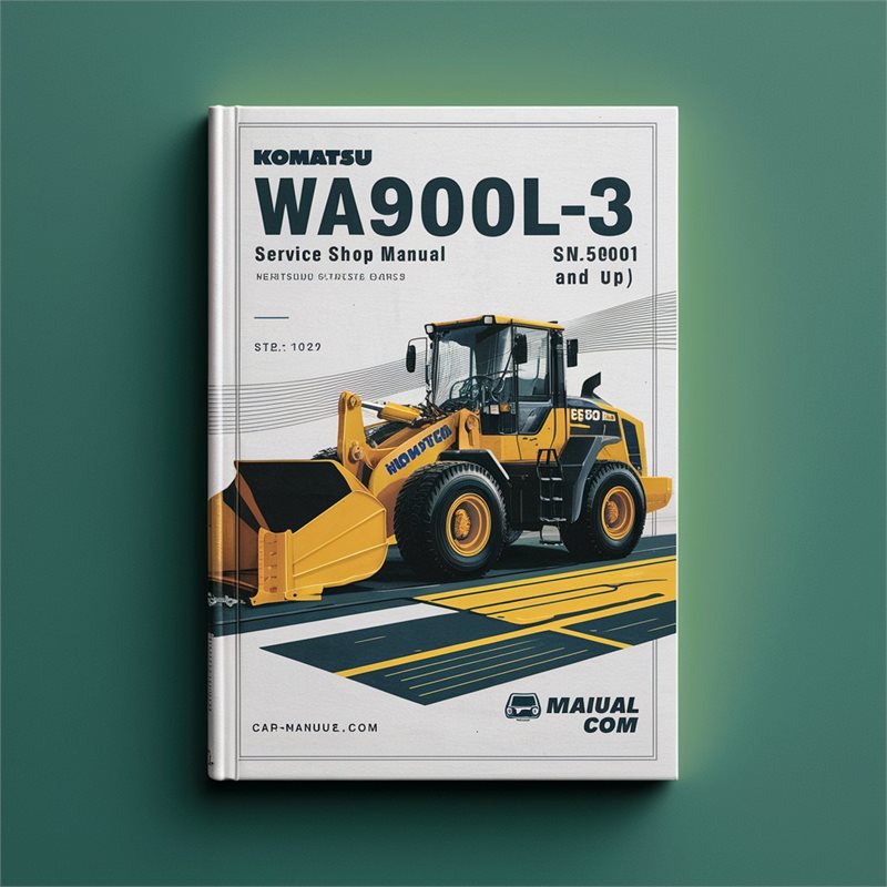 Komatsu Wa900l-3 Wheel Loader Shop (sn:52001 Up) Service Repair Workshop Manual PDF
