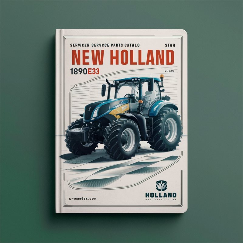 New Holland 1890e3 1890en3 Corn Snapper Parts Catalo Service Repair Workshop Manual PDF