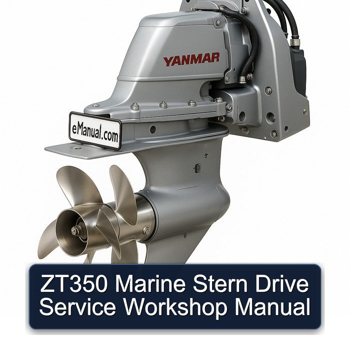 ZT350 Marine Stern Drive Service Repair Workshop Manual