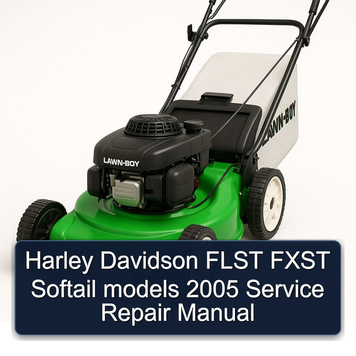2005 Harley Davidson Softail Flst Fxst Models Service Repair Workshop Manual