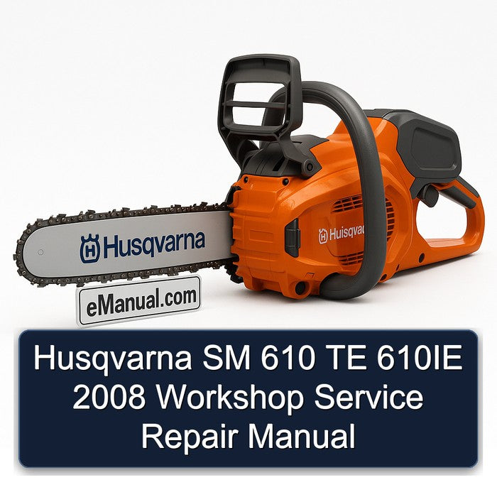 2008 Husqvarna SM 610 TE 610IE Service Repair Workshop Manual