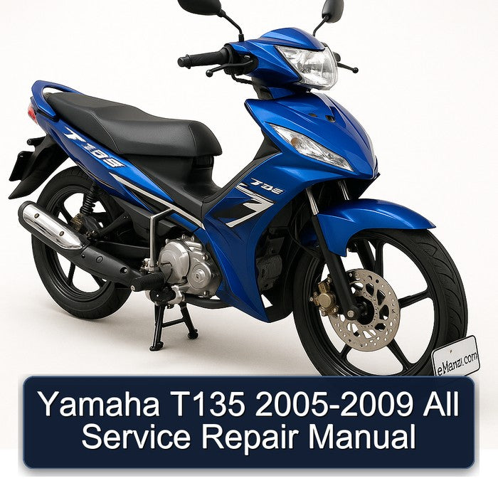 2005-2009 Yamaha T135 All Service Repair Workshop Manual