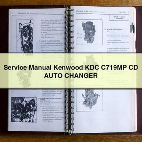 Service Manual Kenwood KDC C719MP CD Auto CHANGER