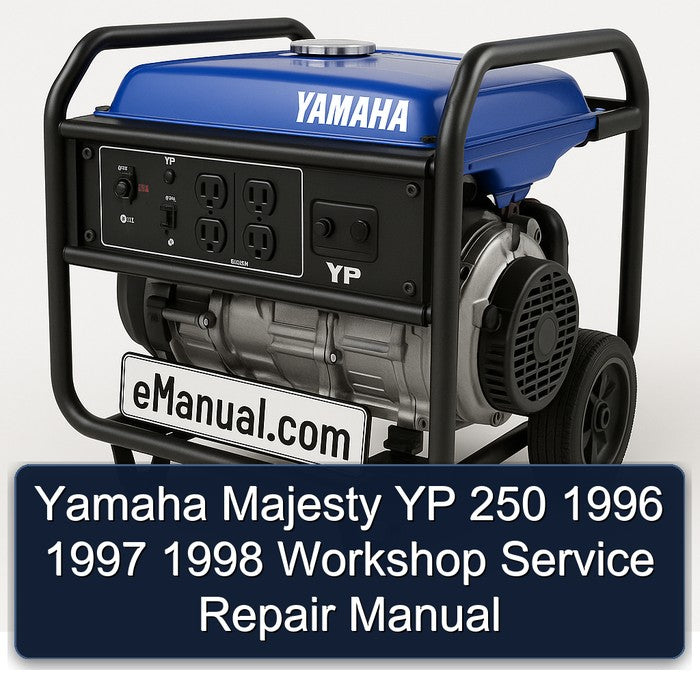 1996-1998 Yamaha Majesty YP 250 Service Repair Workshop Manual