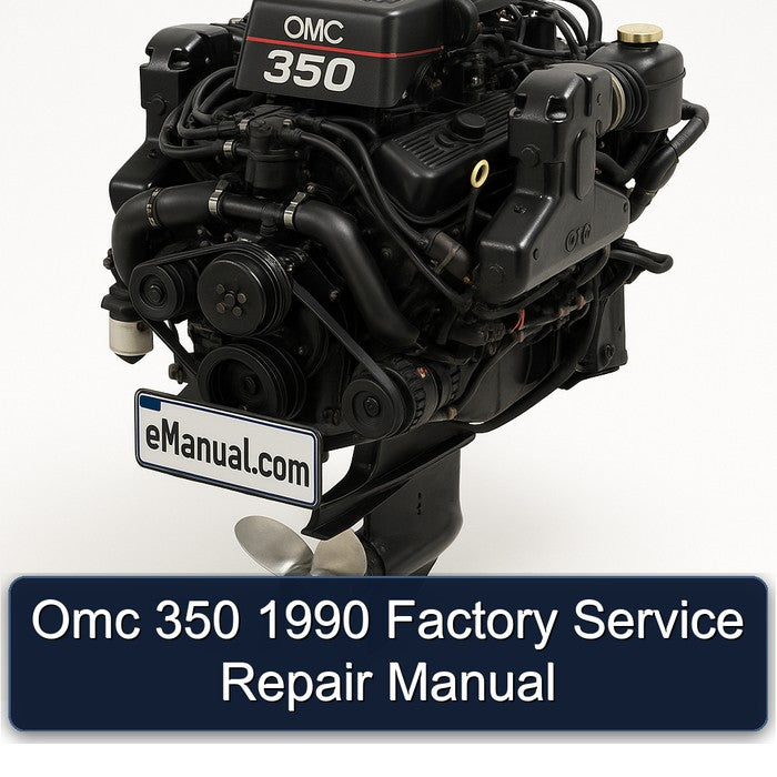 1990 Omc 350 Service Repair Workshop Manual