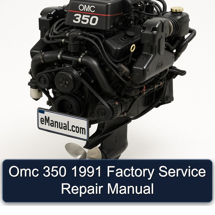 1991 Omc 350 Service Repair Workshop Manual