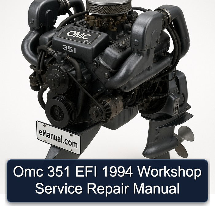 1994 Omc 351 EFI Service Repair Workshop Manual